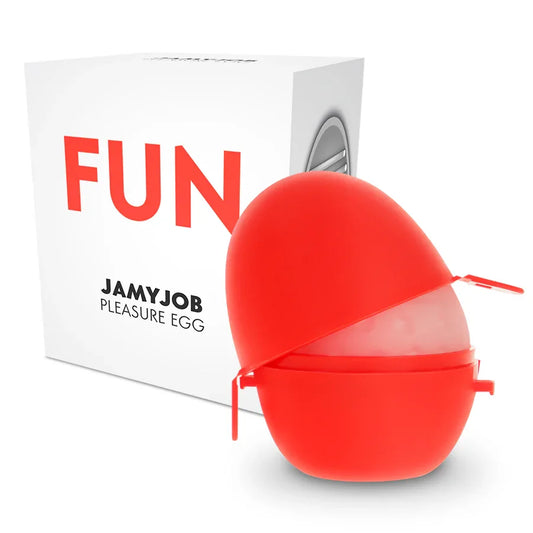 JAMYJOB - HUEVO MASTURBADOR DISCRETO EDICION ROJO FUN - Nuvica