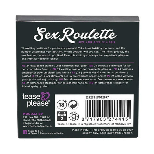 TEASE & PLEASE - SEX ROULETTE KAMASUTRA - Nuvica