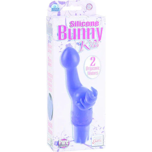 CALEXOTICS - SILICONE CONEJITO VIBRADOR KISS LILA - Nuvica
