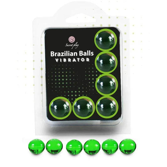 SECRETPLAY - SET 6 BRAZILIAN BALLS VIBRATOR - Nuvica