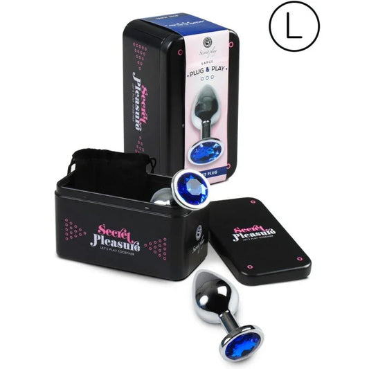 SECRETPLAY - PLUG ANAL AZUL L - Nuvica