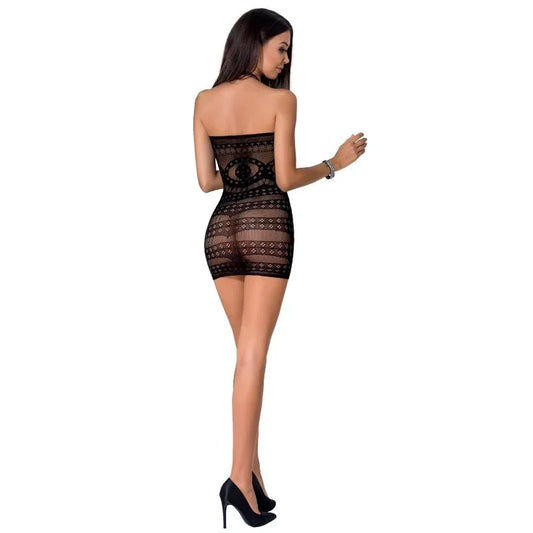 PASSION - WOMAN BS063 VESTIDO NEGRO TALLA ÚNICA - Nuvica