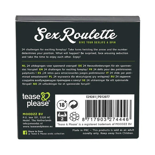 TEASE & PLEASE - SEX ROULETTE FOREPLAY - Nuvica