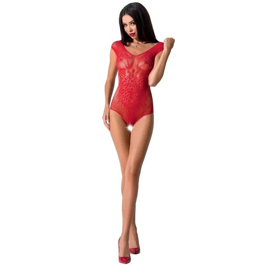 PASSION - WOMAN BS064 BODYSTOCKING NEGRO TALLA ÚNICA - Nuvica
