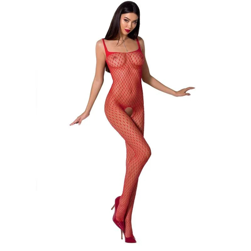 PASSION - WOMAN BS071 BODYSTOCKING NEGRO TALLA ÚNICA - Nuvica