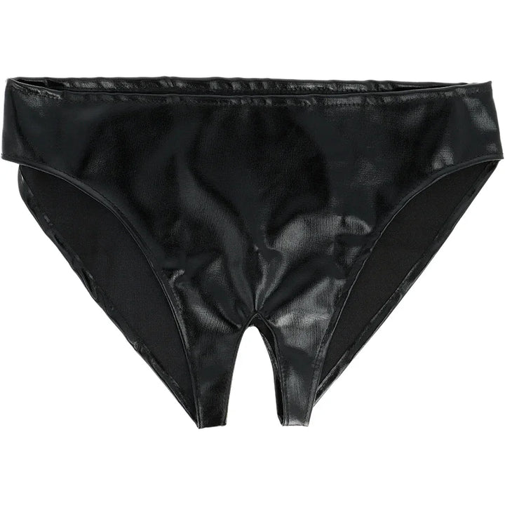 DARKNESS - PANTIES CON ABERTURA UNISEX TALLA ÚNICA - Nuvica