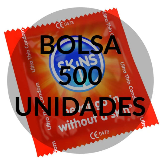 SKINS - PRESERVATIVO ULTRA FINO BOLSA 500 UDS - Nuvica