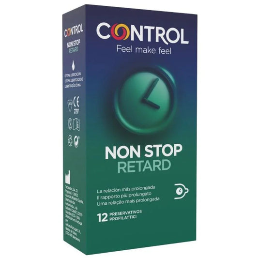 CONTROL - NON STOP RETARD PRESERVATIVOS 12 UNIDADES - Nuvica