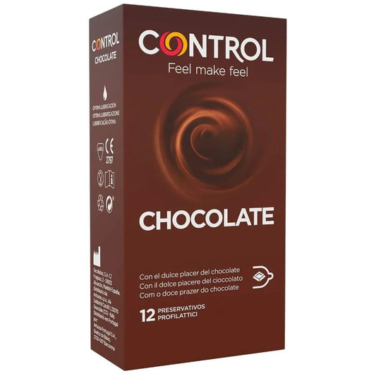 CONTROL - CHOCOLATE PRESERVATIVOS 12 UNIDADES - Nuvica