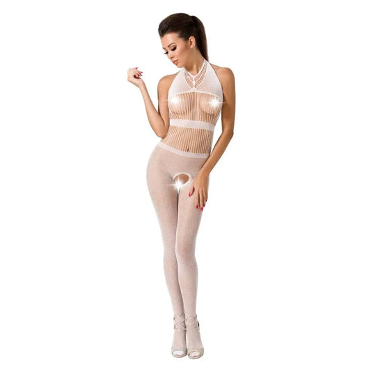 PASSION - WOMAN BS048 BODYSTOCKING NEGRO TALLA ÚNICA - Nuvica