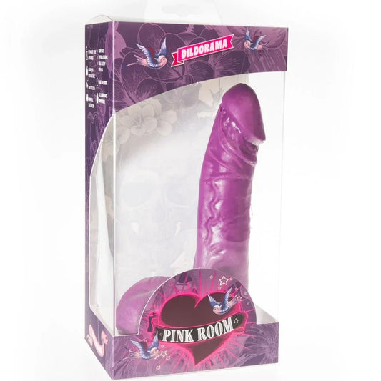 PINK ROOM - EBAN DILDO REALÍSTICO LILA 19 CM - Nuvica