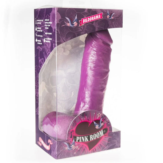 PINK ROOM - ANTON DILDO REALÍSTICO LILA 21.5 CM - Nuvica