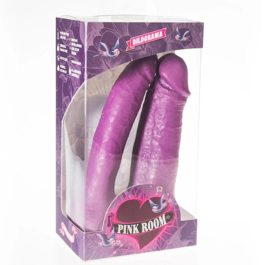 PINK ROOM - ARTHUS DILDO REALÍSTICO LILA 17CM/15.5CM - Nuvica