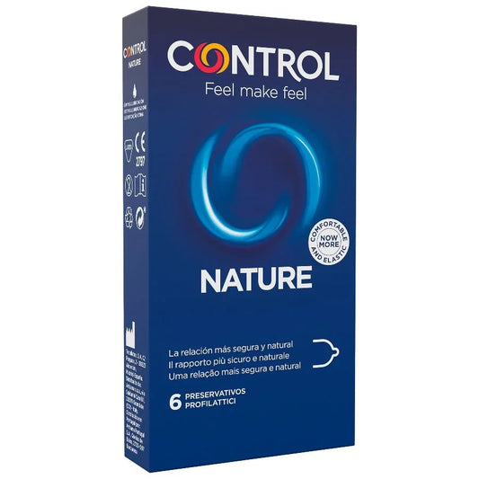 CONTROL - ADAPTA NATURE PRESERVATIVOS 6 UNIDADES - Nuvica