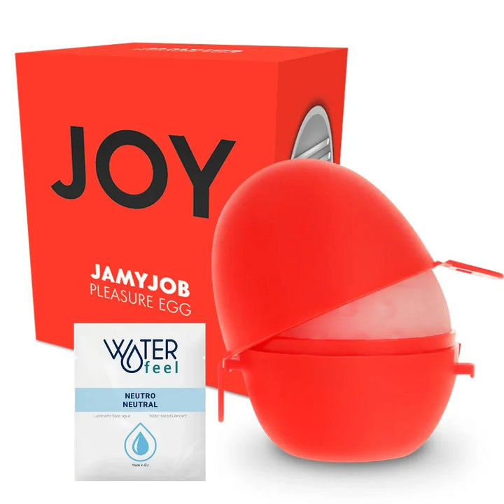 JAMYJOB - HUEVO MASTURBADOR DISCRETO VERSION ROJO JOY - Nuvica