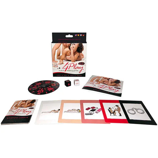 KHEPER GAMES - 4PLAY SET DE JUEGOS - Nuvica