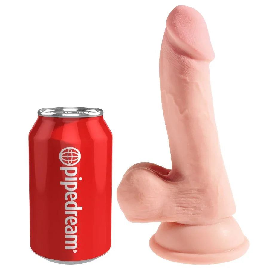 KING COCK - DILDO TRIPLE DENSIDAD 14 CM - Nuvica