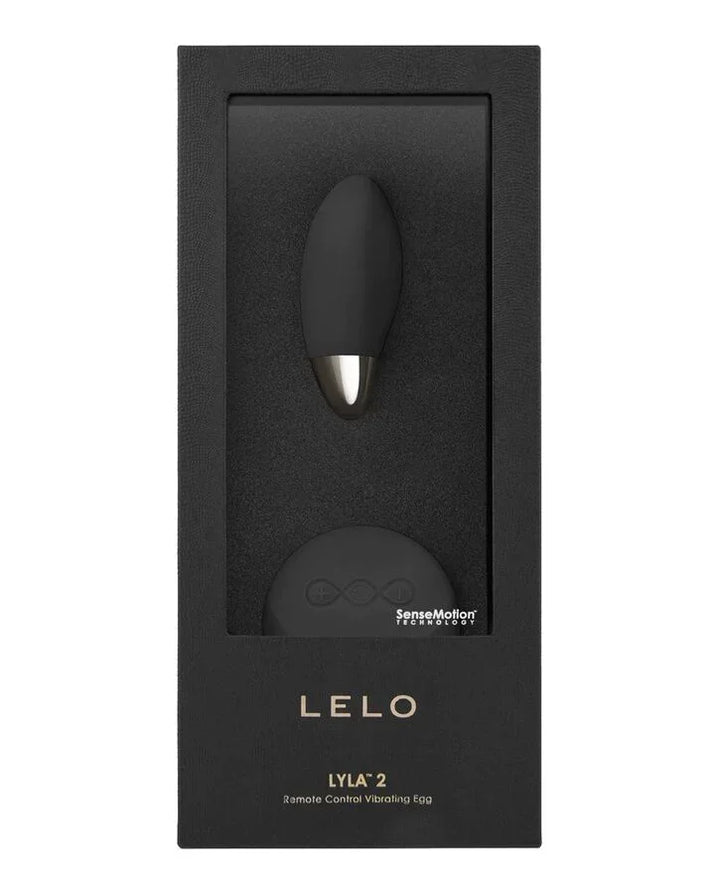 LELO - LYLA 2 INSIGNIA DESIGN EDITION HUEVO-MASAJEADOR NEGRO - Nuvica