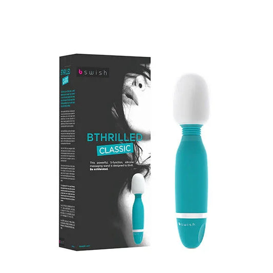B SWISH - BTHRILLED CLASSIC WAND VIBRATOR JADE - Nuvica