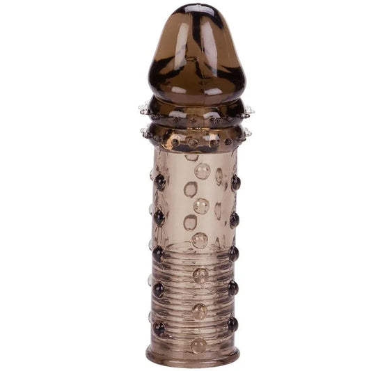 CALEXOTICS - EXTENSION DE SILICONA PARA EL PENE NEGRO - Nuvica