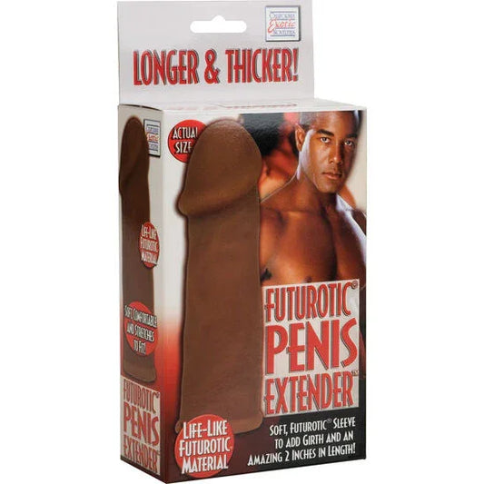 CALEXOTICS - FUTUROTIC FUNDA EXTENSION PENE MARRÓN - Nuvica