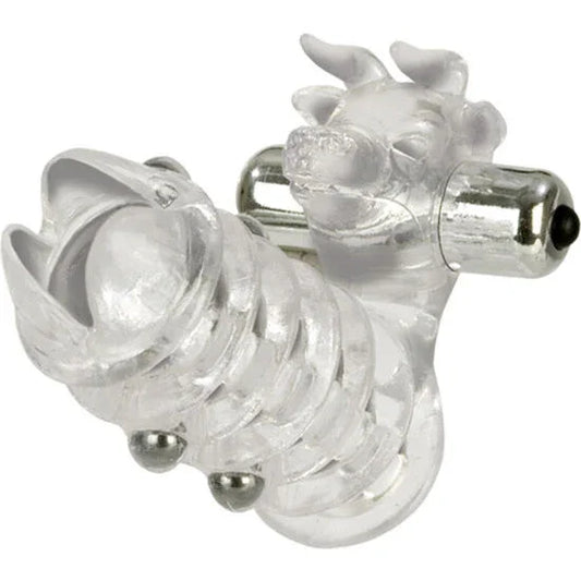 CALEXOTICS - FUNDA PENE CON VIBRADOR PARA CLITORIS - Nuvica