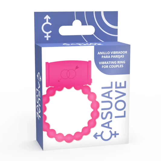 CASUAL LOVE - 25 ANILLO VIBRADOR ROSA - Nuvica