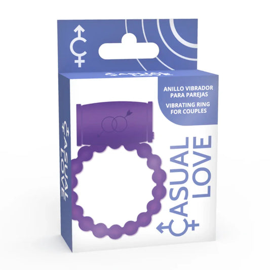 CASUAL LOVE - 25 ANILLO VIBRADOR PAREJAS VIOLETA - Nuvica