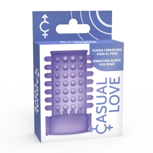 CASUAL LOVE - RING FUNDA PENE VIBRADOR LILA - Nuvica
