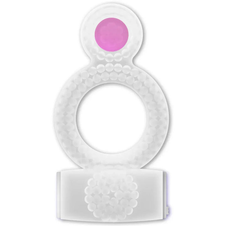 CASUAL LOVE - RING DOUBLE PLEASURE ANILLO TRANSPARENTE - Nuvica