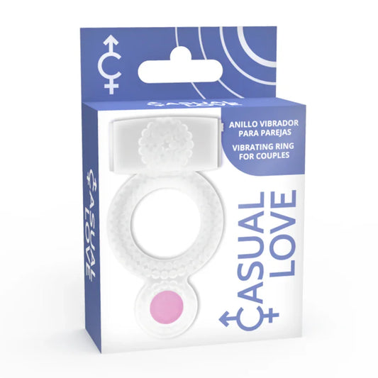 CASUAL LOVE - RING DOUBLE PLEASURE ANILLO TRANSPARENTE - Nuvica
