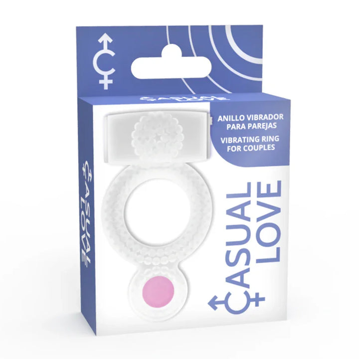 CASUAL LOVE - RING DOUBLE PLEASURE ANILLO TRANSPARENTE - Nuvica