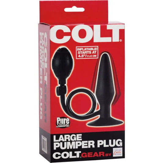 CALEXOTICS - COLT LARGE PUMPER PLUG NEGRO - Nuvica