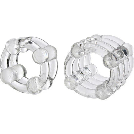 CALEXOTICS - COLT ENHANCER RINGS ANILLOS PARA EL PENE TRANSPARENTES - Nuvica