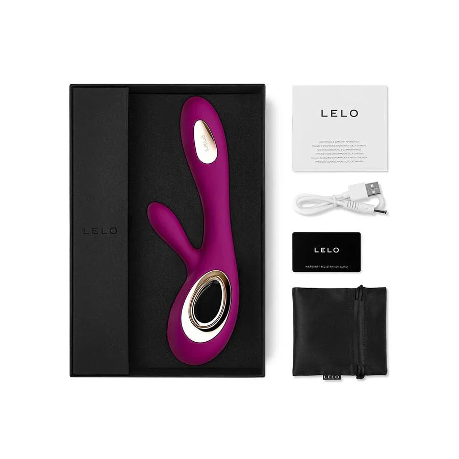 LELO - SORAYA WAVE VIBRADOR RABBIT MORADO - Nuvica