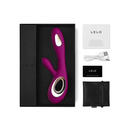 LELO - SORAYA WAVE VIBRADOR RABBIT MORADO - Nuvica