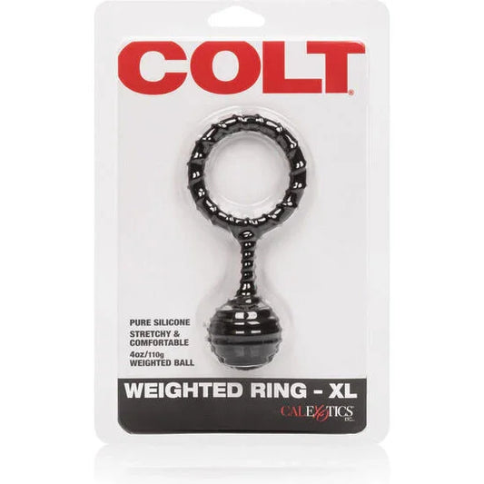 CALEXOTICS - COLT ANILLO SILICONA PENE XL CON PESA - Nuvica
