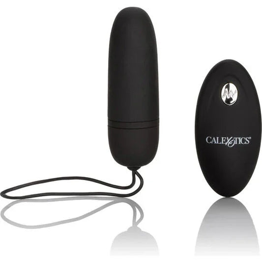 CALEXOTICS - HUEVO VIBRADOR DE SILICONA CON MANDO NEGRO - Nuvica