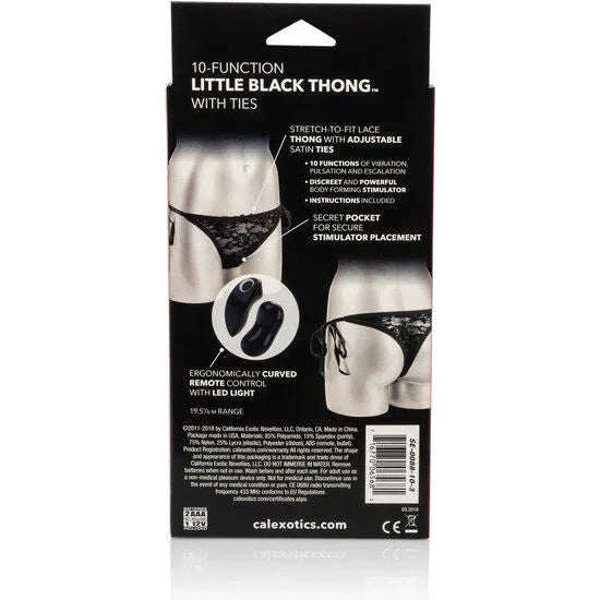 CALEXOTICS - TANGA CON 10 FUNCIONES DE VIBRACIÓN - Nuvica