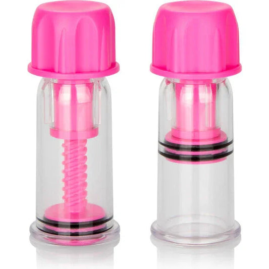 CALEXOTICS - VACCUM TWIST ONDAS ESTIMULADORASES PEZONES ROSA - Nuvica