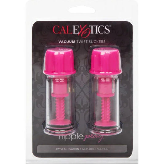 CALEXOTICS - VACCUM TWIST ONDAS ESTIMULADORASES PEZONES ROSA - Nuvica