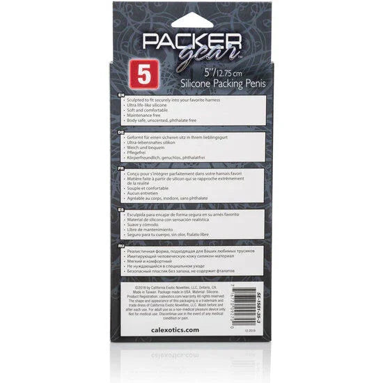 CALEXOTICS - PACKING PENIS PENE DE SILICONA 12.75CM NEGRO - Nuvica