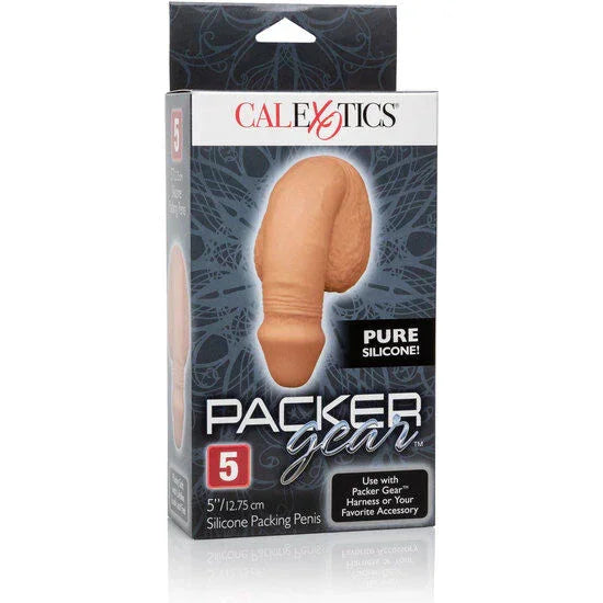 CALEXOTICS - PACKING PENIS PENE DE SILICONA 12.75CM CARAMELO - Nuvica