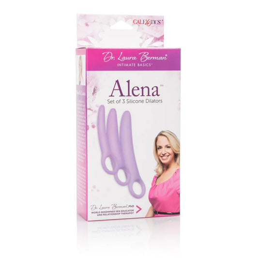 CALEXOTICS - DR LAURA BERMAN ALENA SET DE 3 DILATADOR VAGINAL SILICONA - Nuvica
