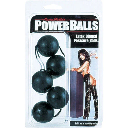 CALEXOTICS - POWER BOLAS ANAL /VAGINAL NEGRO - Nuvica