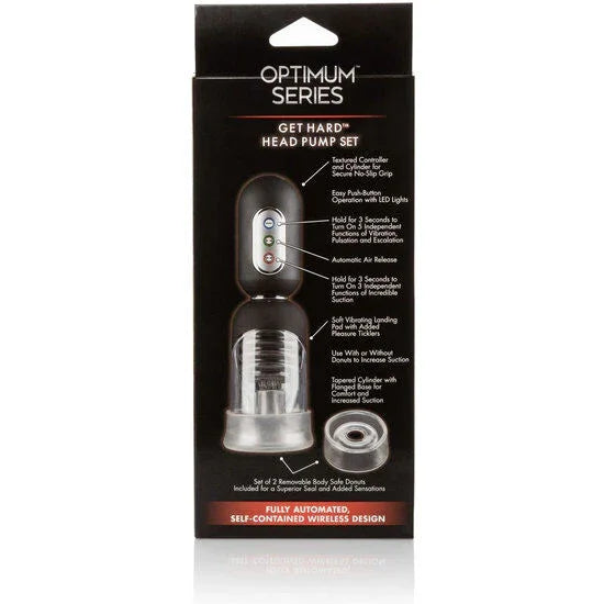 CALEXOTICS - GET HARD HEAD PUMP SET BOMBA DESARROLLADORA AUTOMTICA - Nuvica