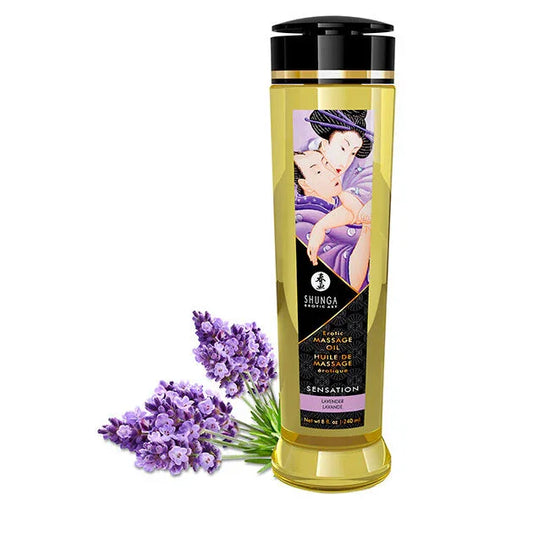 SHUNGA - ACEITE DE MASAJE ERÓTICO SENSACIÓN 240 ML - Nuvica