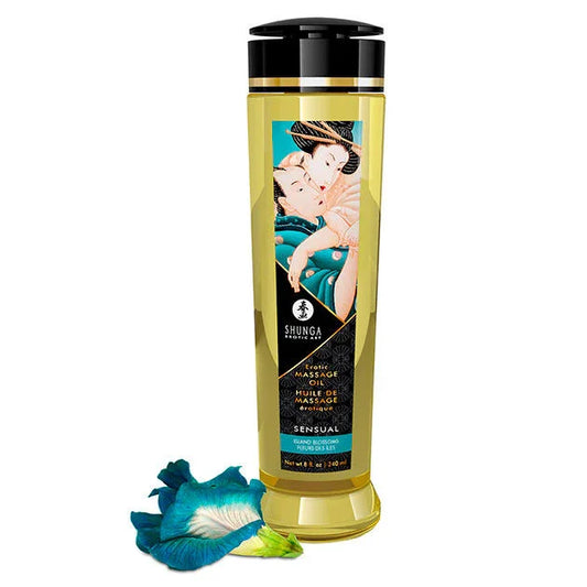 SHUNGA - ACEITE DE MASAJE ERÓTICO SENSUAL 240 ML - Nuvica