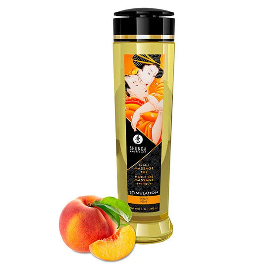 SHUNGA - ACEITE DE MASAJE ERÓTICO ESTIMULANTE 240 ML - Nuvica