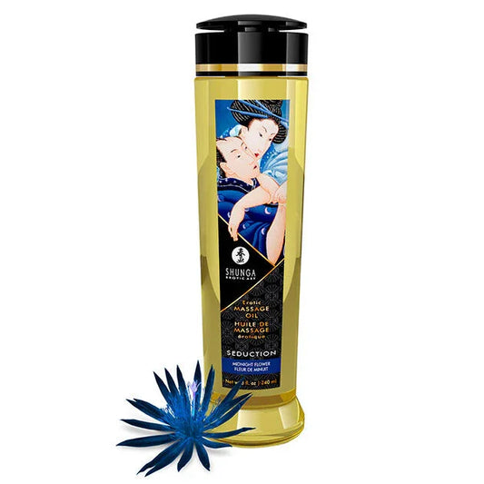 SHUNGA - ACEITE DE MASAJE ERÓTICO SEDUCCIÓN 240 ML - Nuvica